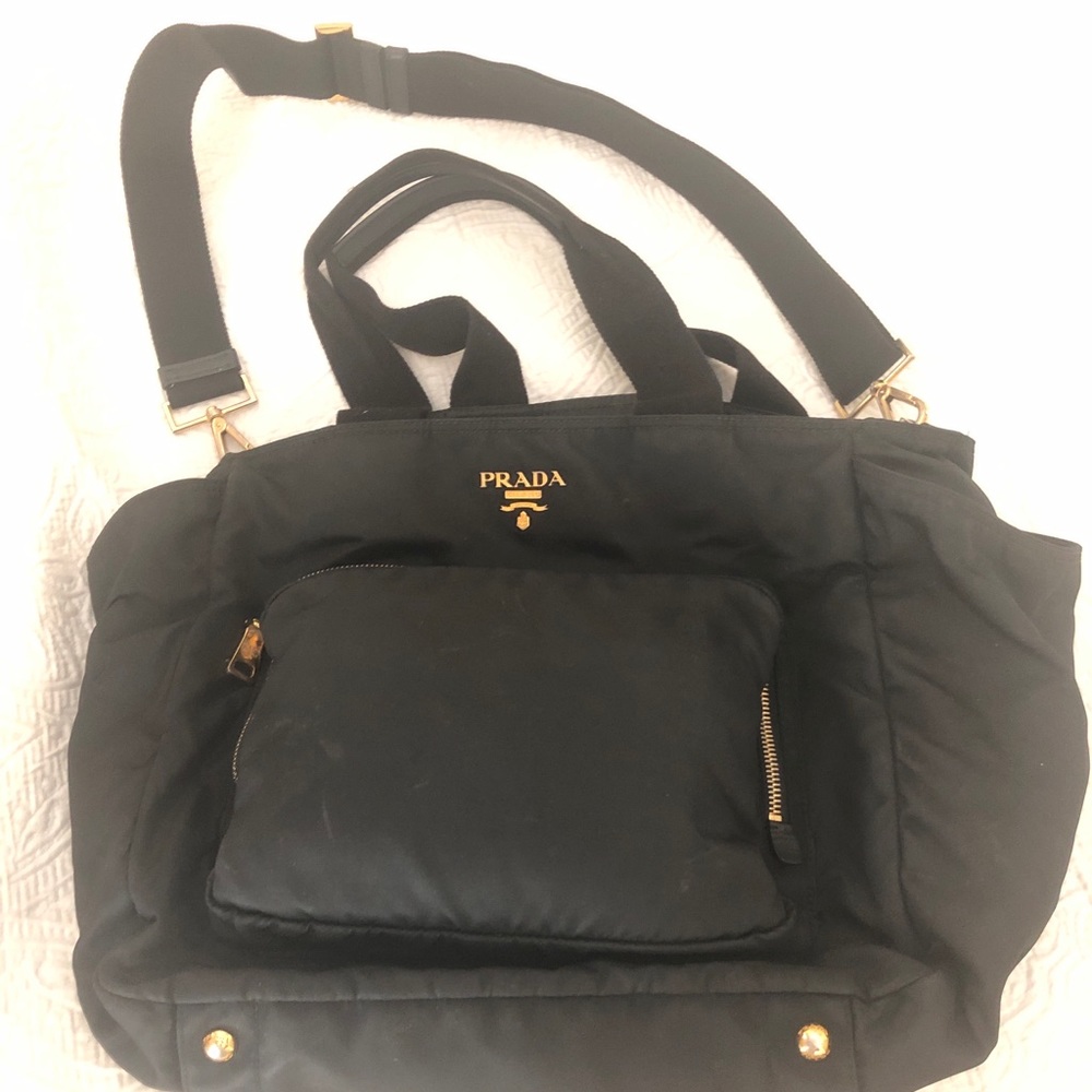 Authentic Prada Diaper Bag